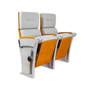 <span class=keywords><strong>Silla</strong></span> de auditorio con respaldo de doble sección de aleación de aluminio de gama <span class=keywords><strong>alta</strong></span>, <span class=keywords><strong>silla</strong></span> de teatro para sala de conferencias - Product Image 6