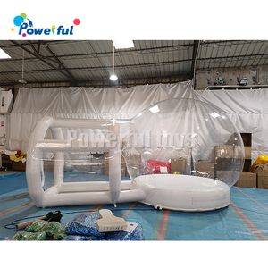 10ft Dia populaire enfants fête ballons maison amusante dôme gonflable tente à bulles Transparent bulle ballons maison pour la fête - Product Image 4