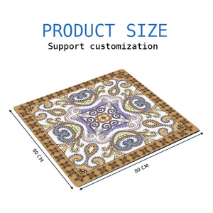 Tapete Cuadrado Grueso y Silencioso para Mesa de Mahjong, Mantel Antideslizante para Juegos de Cartas y de Mesa - Product Image 5