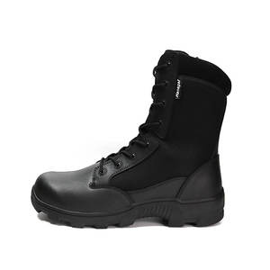 Hanagal OEM ODM personalizado Durable escombros suela de malla de tela Premium cuero <span class=keywords><strong>botas</strong></span> tácticas <span class=keywords><strong>botas</strong></span> de combate para los hombres - Product Image 5