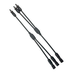 Cable de Conexión de Alta Tensión CC Solar con Fusible, Tipo Y/H/Recto/Travesaño, de 2 a 1, para Paneles Fotovoltaicos - Product Image 2