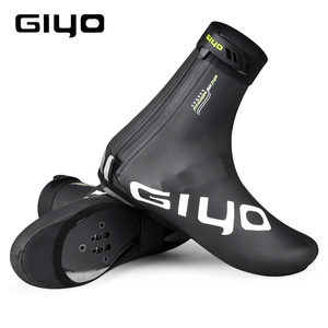 GIYO ciclismo copriscarpe <span class=keywords><strong>invernali</strong></span> impermeabili MTB <span class=keywords><strong>bici</strong></span> da <span class=keywords><strong>corsa</strong></span> soprascarpe antivento per uomo donna comode calzature da bicicletta - Product Image 1