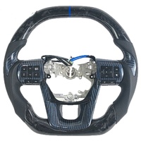 Volant en fibre de carbone forgé rouge personnalisé fait main pour Toyota Camry 8ème génération L LE XLE SE XSE TRD Avalon 2018-2023