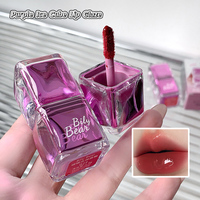 Bily Bear Juicy Glossy Lip Tint OEM ODM Tahan Lama Melembapkan Lip Gloss Berkilau Tidak Lengket Melembapkan Bibir Mengkilap