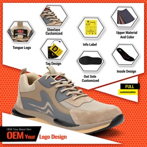 <span class=keywords><strong>Scarpe</strong></span> <span class=keywords><strong>Antinfortunistiche</strong></span> in Gomma Antiscivolo <span class=keywords><strong>Comode</strong></span> Traspiranti Leggere per <span class=keywords><strong>Uomo</strong></span> con Punta in Acciaio Antiurto Resistenti all'Usura - Product Image 3
