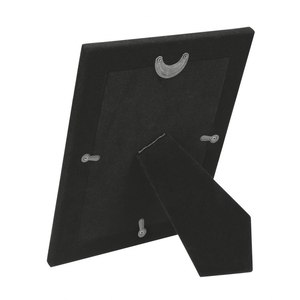 Cornice per pittura moderna 100x150mm argento nero con Logo personalizzabile realizzata in lega di plastica metallica in scatola regalo Logo - Product Image 3