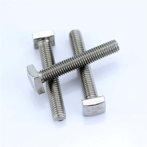 Tornillos de Cabeza Cuadrada con Ranura en T de Acero Inoxidable 304 de Fábrica Bibo Yaente, Tornillos de Cabeza T para Sistema de Montaje Solar M4-M12 - Product Image 3
