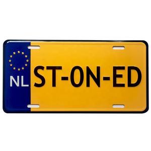 Personalizado en relieve <span class=keywords><strong>de</strong></span> la sublimación del coche <span class=keywords><strong>de</strong></span> Metal <span class=keywords><strong>de</strong></span> <span class=keywords><strong>aluminio</strong></span> <span class=keywords><strong>de</strong></span> <span class=keywords><strong>placa</strong></span> <span class=keywords><strong>de</strong></span> licencia para Decoración - Product Image 1