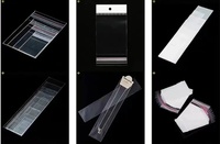 Ventes directes par le fabricant de sacs en plastique transparents OPP de haute qualité avec logo personnalisé, sacs en papier en verre pour vêtements
