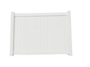 Pagar Privasi <span class=keywords><strong>PVC</strong></span> Warna Kustom dengan Desain Plastik Mirip Kayu, Berjaring & Gerbang untuk Perlindungan Taman - Product Image 3