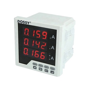 Medidor de Corriente Eléctrica Trifásico DOSSY DS5210-3I con Pantalla LED de 4 Dígitos y Precisión de Clase 0.5 - Product Image 1