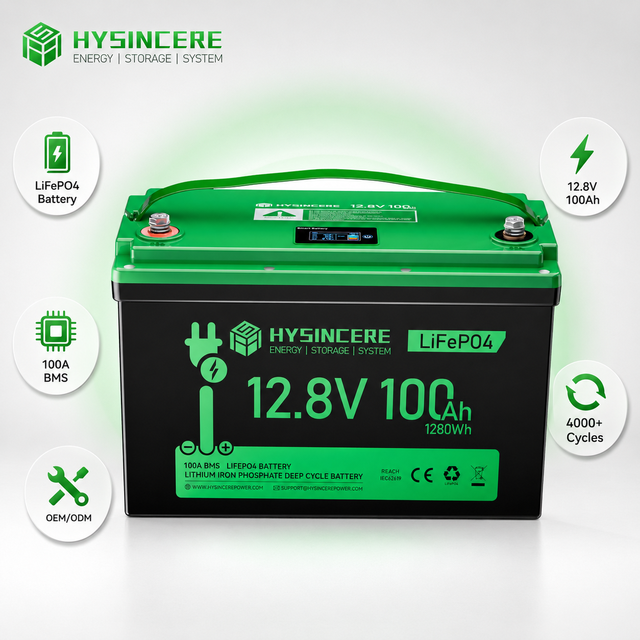 Deep Cycle 6000 Cycle Life 12V 24V LiFePO4 Lithium Ion Battery Pack 100Ah 200Ah 300Ah for Solar Energy System Application