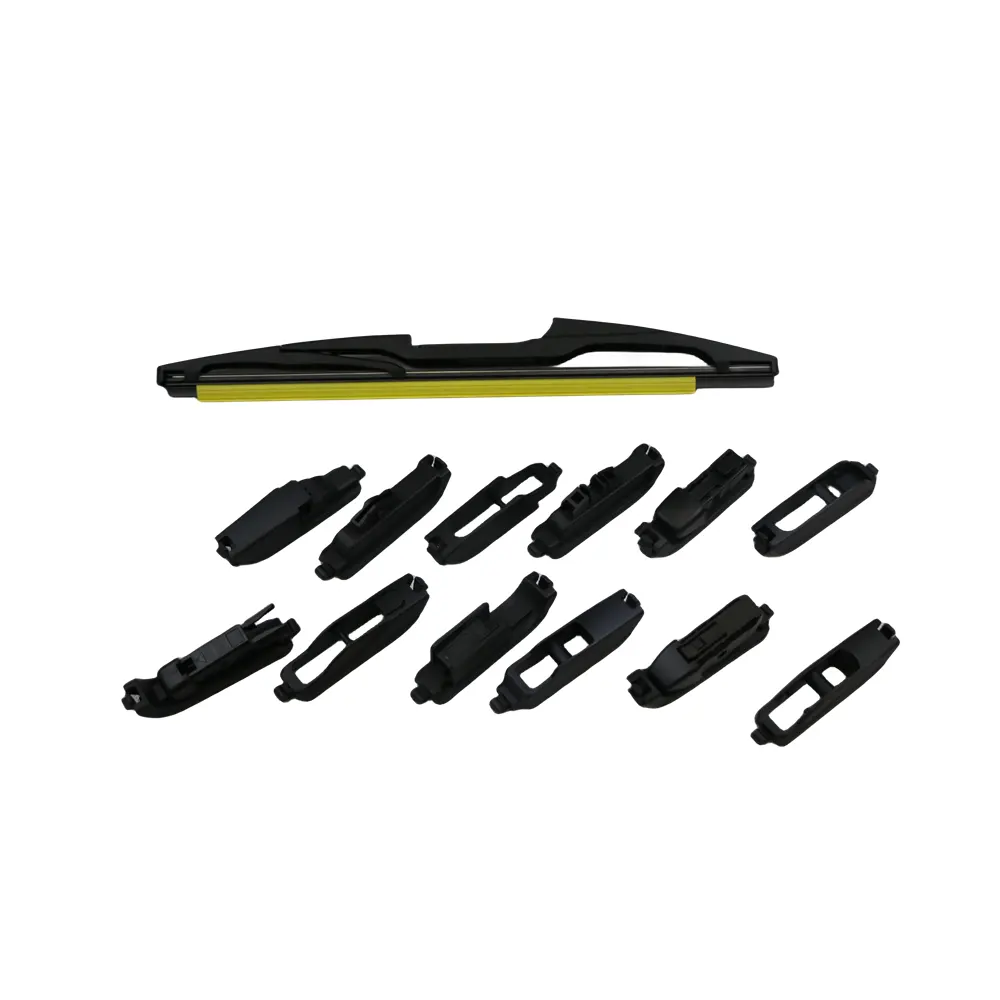Spare Parts Wholesale Multifunctional Rear Wiper Blade with 12 Adapter Wiper Blades