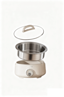 Casserole multifonction de haute qualité sans revêtement, en acier inoxydable 304, capacité de 5 L, casserole électrique pour usage domestique, OEM