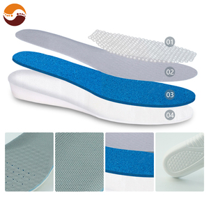 Solette Rialzanti in Schiuma EVA ad Alta Elasticità con Memoria, Traspiranti, Assorbenti, per <span class=keywords><strong>Protezione</strong></span> del <span class=keywords><strong>Tallone</strong></span> e Sollievo dal Dolore - Product Image 4