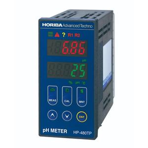 HORIBA HP-480TP Panel-mount pH Meter with Industrial Time Sharing Proportional <b>Control</b> 4-<b>Wire</b> Analysis Instrument - Product Image 3