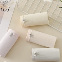 Sous-vêtements pour femmes en gros, culottes en tricot sans couture, antibactériennes, à entrejambe, taille mi-haute, respirantes, élastiques, vêtements intimes