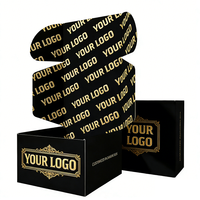 Boîtes de casquettes de baseball noires en gros, boîte en papier kraft, boîte d'emballage pour casquette snapback, impression personnalisée, estampage à chaud doré