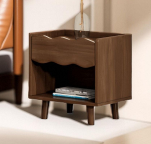 Modern Small Space Multi-Purpose Nightstand with Storage <b>Compact</b> <b>Bedside</b> <b>Table</b> for Bedroom Furniture - Product Image 1