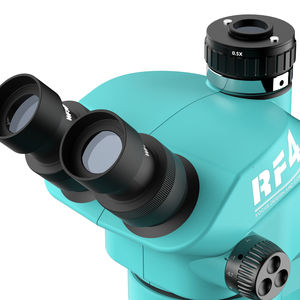 携帯電話修理用操作顕微鏡蛍光顕微鏡三眼顕微鏡新製品RF47050TV黒と緑 - Product Image 1