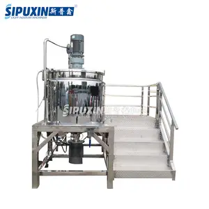 SPX 2000L Industrial Paint mixer Cosmetic Mixing Tank Shampoo Making Machine For Liquid Soap