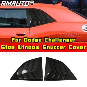 For Dodge Challenger Car Side Rear <b>Window</b> Louver Shutter <b>Cover</b> Body Kit Car Accessories - Product Image 1