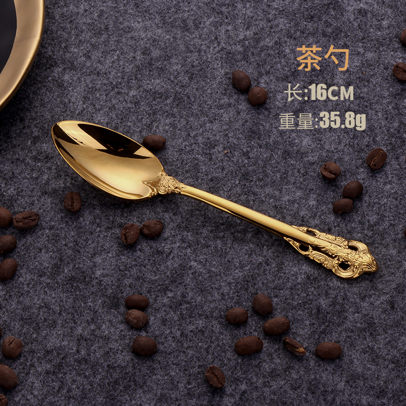 Cucchiaio da tè-oro