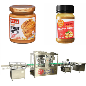 YB-JGX4 chất lượng tốt Top bán hoàn toàn tự động bơ đậu phộng làm đầy và đóng nắp máy - Product Image 1