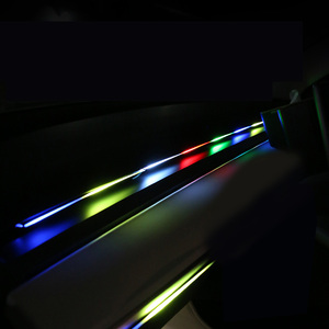 Lumière ambiante RGB ADT, prise USB, fonctionne avec l'application, télécommande, 110 cm, lumière ambiante LED RGB pour voiture - Product Image 3