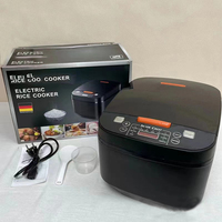 Olla arrocera eléctrica inteligente de 5 litros, capacidad Lar, olla arrocera planificable multifuncional para uso doméstico