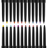 Crayon Eyeliner Minéral Mat Imperméable 12 Couleurs, Non Décolorant, Longue Durée, Sans Décoloration, Stylo Eyeliner Liquide Sexy pour Femmes