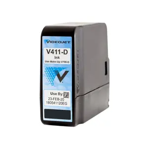 Hoge Kwaliteit Videojet 1000 Serie Inkt V411-D V706-D Make-Up Oplosmiddel Voor Cij Codering Printer