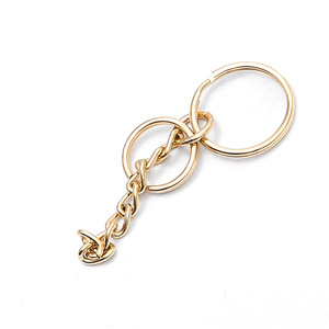 โซ่พวงกุญแจสแตนเลส 8 ข้อ ชุบโครเมียม สำหรับใช้ในบ้าน อะไหล่ DIY แบบกำหนดเอง - Product Image 2