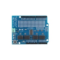 PCA9685 IIC I2C 16 Channel 12-bit PWM Motor Stepper modul Servo Driver Shield R3 papan pengembangan UNTUK Arduino Freq 40-1000Hz