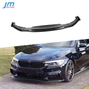 Sợi Carbon Phía Trước Môi Spoiler Cho BMW 5 Loạt G30 G31 G38 520I 530I 540I M Thể Thao 2017 2018 2019 FRP Bumper Chin Bảo Vệ