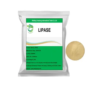 Yuedong Lipase Lipid Hydrolase Powder 100000u/g Industrial Grade CAS 9001-62-1 Lipase Enzyme