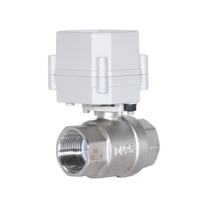 <b>Miniature</b> Two Way Electric Valve 1 Inch Stainless Steel Threaded Regulating Valve For Water Purifier Pumps Boilers Air - Product Image 5
