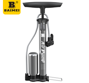 Pompe à air compacte BAIMEI pour vélo, pompe à main portable avec valve à connexion rapide, idéale pour le cyclisme, le basketball et les équipements gonflables - Product Image 1