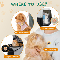 Patch apaisant sûr pour animaux de compagnie, autocollant d'aromathérapie aux huiles essentielles, pour soulager l'anxiété des chiens et des chats, avec perles parfumées éclatantes, patch de décompression