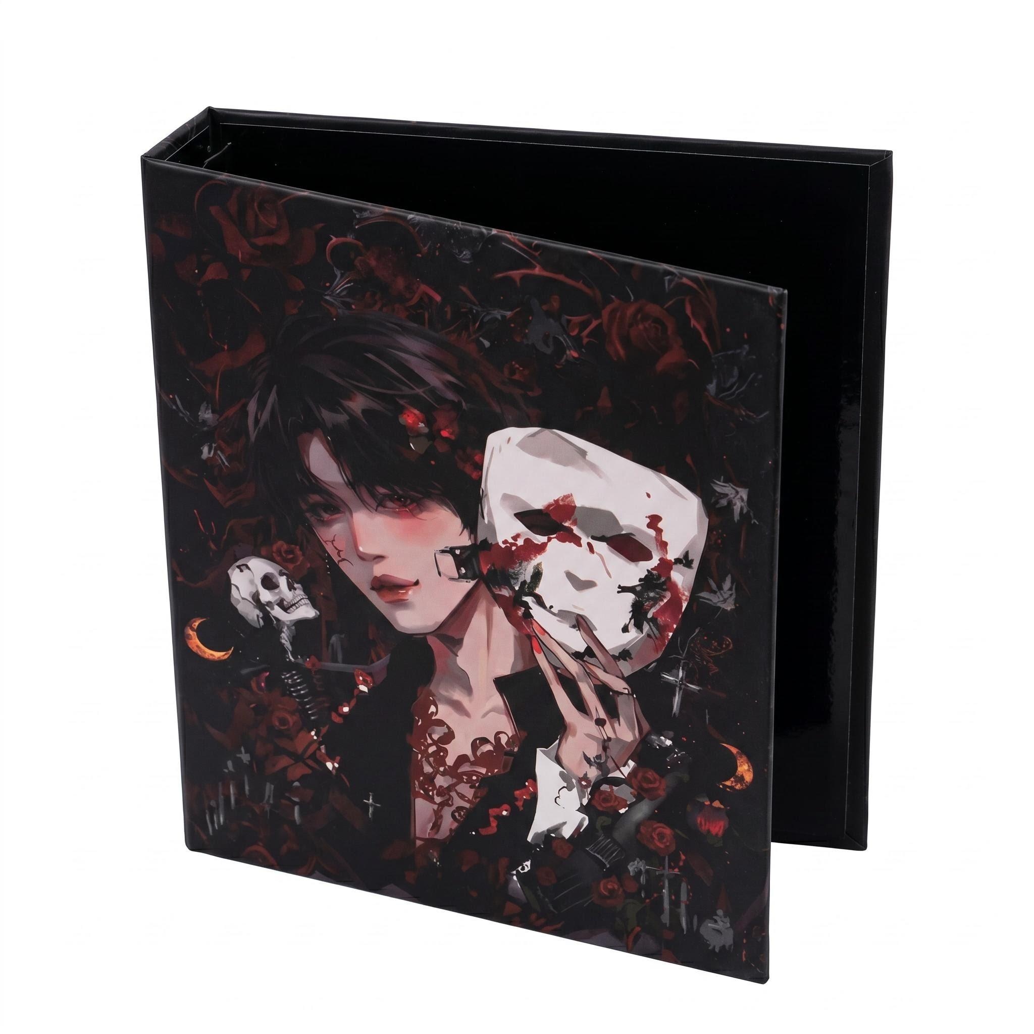 Custom Hardcover Personal Loose-Leaf Binder With Art Paper Cardboard Material