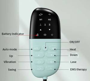 Masseur de dos Shiatsu intelligent télécommandé Appareil de moxibustion thermique à étirement lombaire pour soulager les douleurs lombaires du cou - Product Image 5