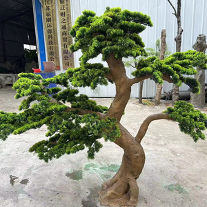 Wholesale Customized Large <strong>Artificial</strong> <strong>Garden</strong> Pine <strong>Tree</strong> Special Shape Indoor Fiberglass Wood Pine <strong>Tree</strong> - Product Image 1