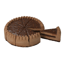 Gâteau Mousse au Chocolat Saveur Deep Love, Faible en Gras, Délicieux, de Haute Qualité, Transport Congelé Direct Usine, en Boîte