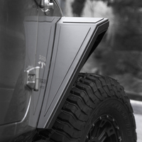 Élargisseurs d'ailes Maiker pour Jeep Wrangler JK 2007+ en acier, garnitures d'ailes, accessoires 4x4