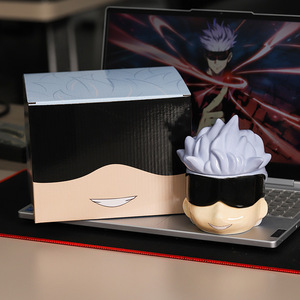 Nouvelle arrivée, tasse à café en céramique 3D Anime, <span class=keywords><strong>Gojo</strong></span> Satoru & Suguru, tasse à café créative et amusante, tasse à eau pour les fans, cadeau en gros - Product Image 2