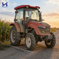 Mini Tractor Agrícola Pequeño con Implementos, Motor Diésel, Maquinaria Agrícola