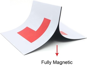 Lettere Magnetiche Rosse 'Learn' Completamente Magnetiche, Spessore 0,6mm, <span class=keywords><strong>Materiale</strong></span> PVC Ecologico <span class=keywords><strong>per</strong></span> Adesivi Auto <span class=keywords><strong>per</strong></span> Principianti nel Regno Unito - Product Image 3