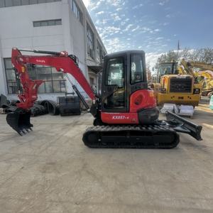 Originale giapponese Kubota KX057-5 KX057-4 usato macchinari Kubota usato Mini escavatore scavatrice con idraulico cambio rapido per la vendita - Product Image 1