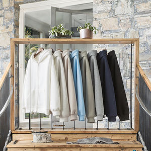 Sudadera con Capucha de Alta Calidad, Personalizada, Extra Grande, ODM, Lisa, Teñida, Estilo Urbano, Hip-hop, con Estampado, Moda Masculina, Informal, con Gráfico de Calavera - Product Image 3