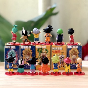 13 styles de figurines <span class=keywords><strong>Dragon</strong></span> <span class=keywords><strong>Ball</strong></span> version Q, Son Goku enfant, boîte mystère, figurines Vegeta, accessoires de gâteau, Son Gohan, ornements de voiture - Product Image 2
